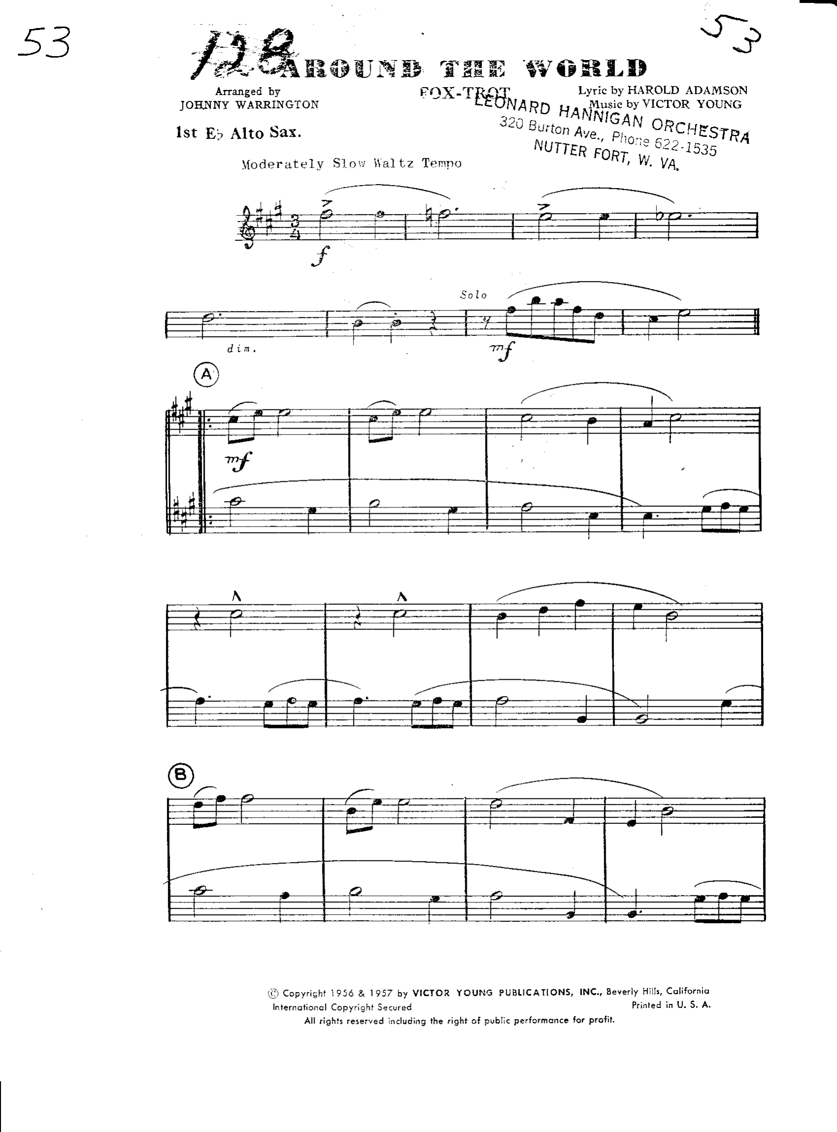 Around The World (J.Warrington)