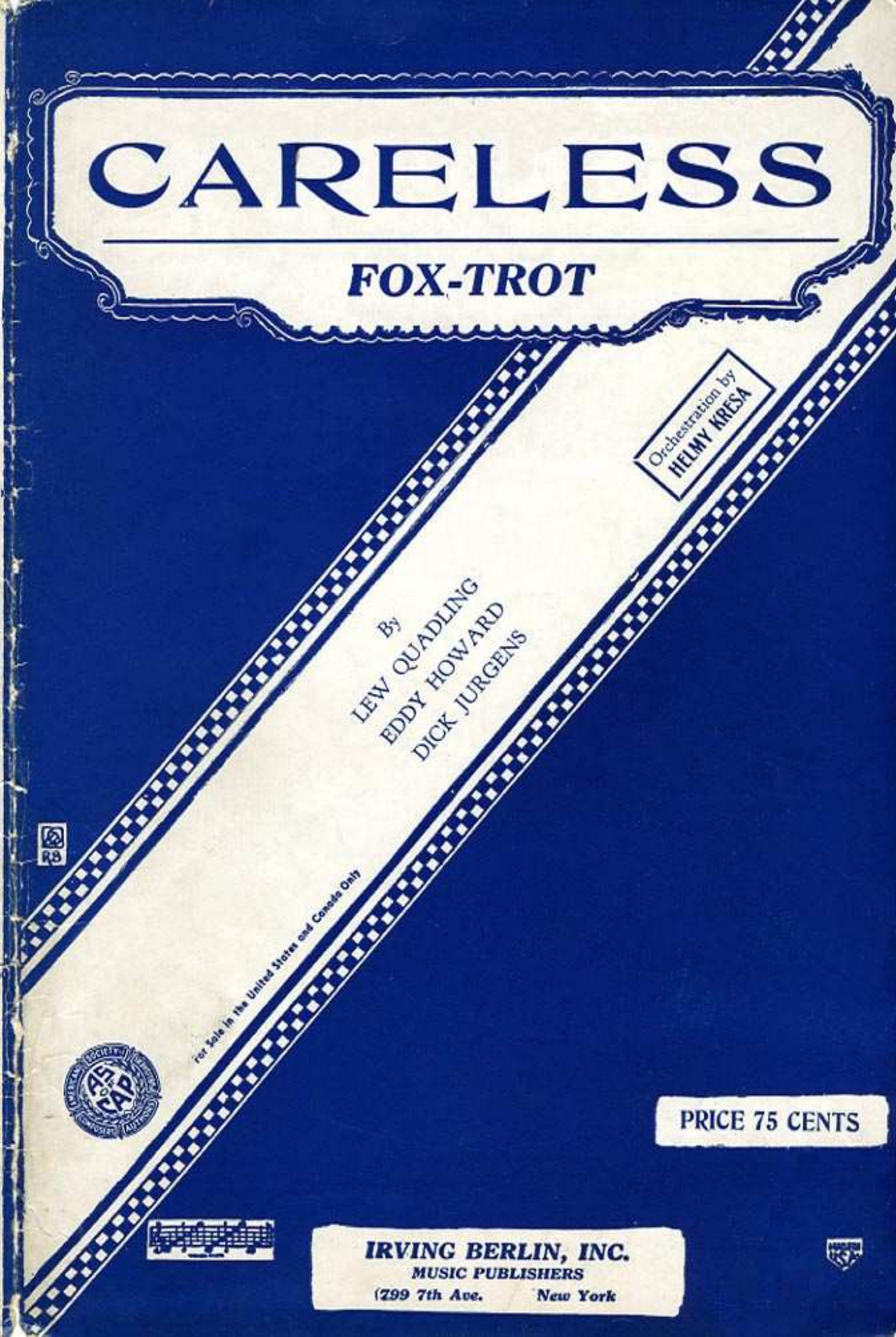 Careless (H.Kresa) Foxtrot-5324.Vocal