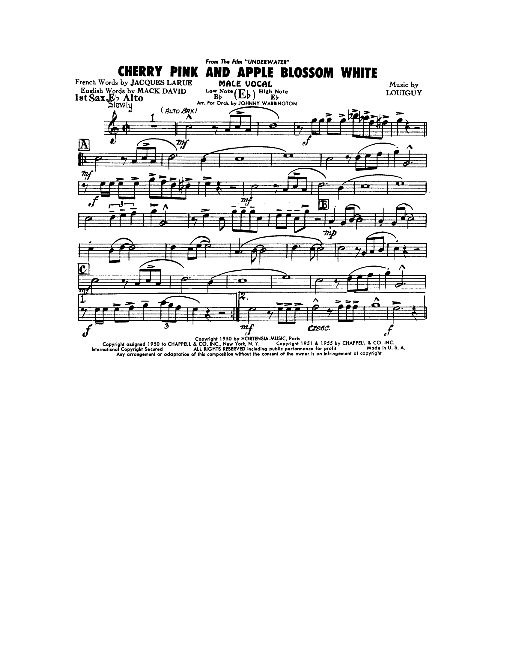 Cherry Pink And Apple Blossom White (J.Warrington)