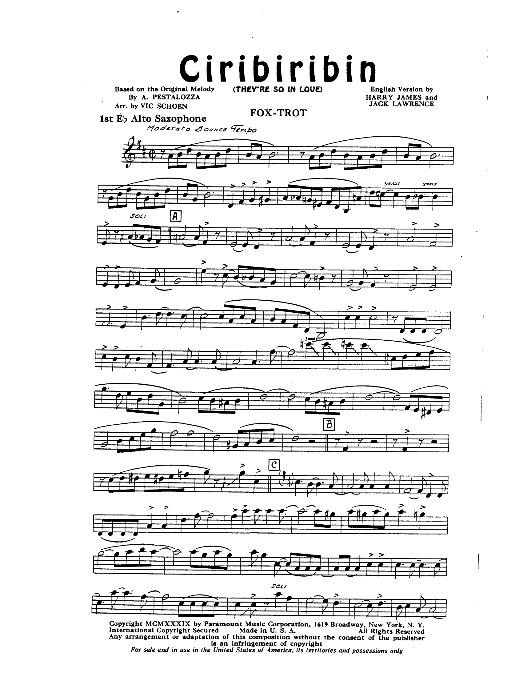 Ciribiribin (V.Schoen)