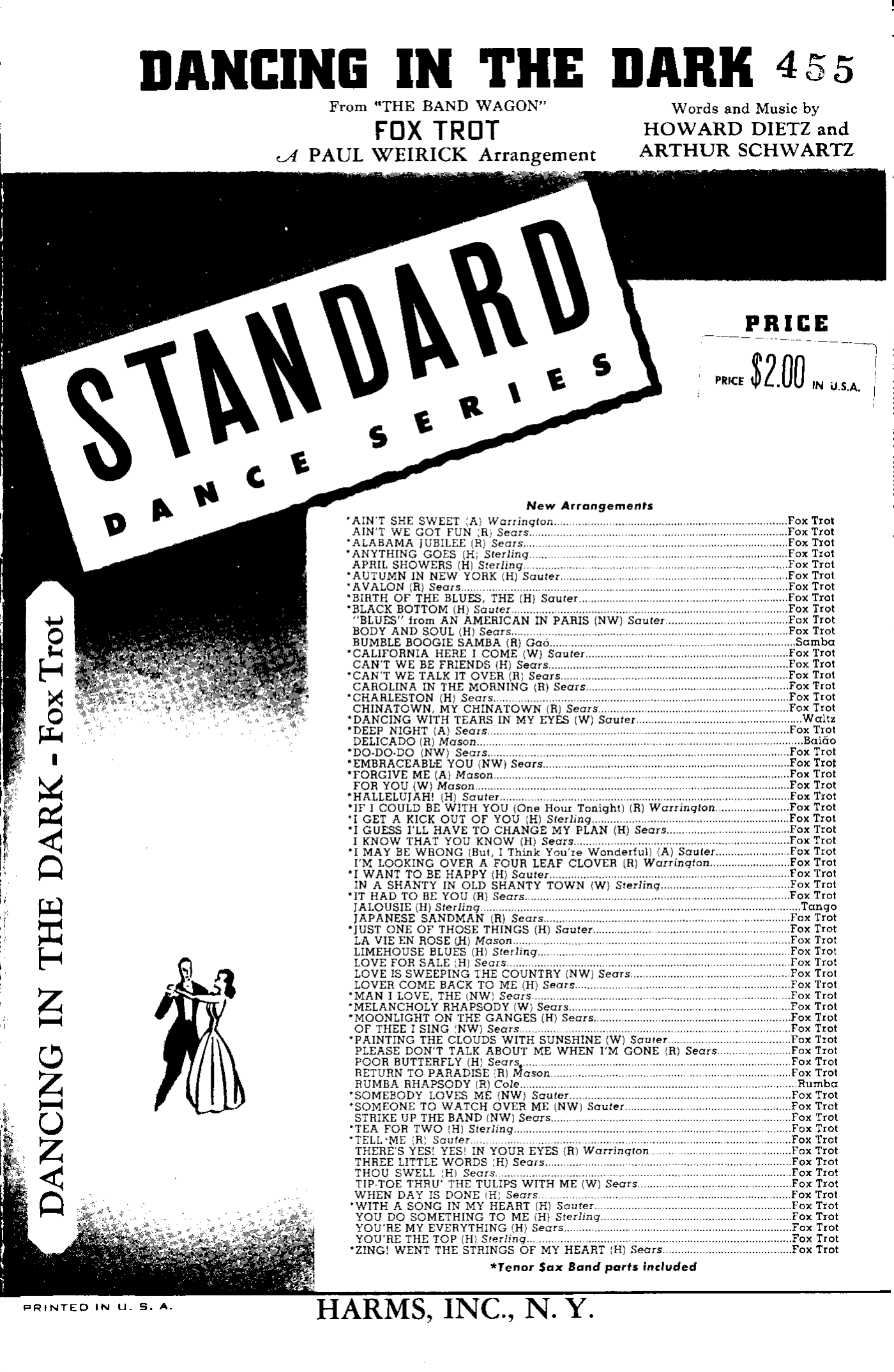 Dancing In The Dark (P.Weirick)