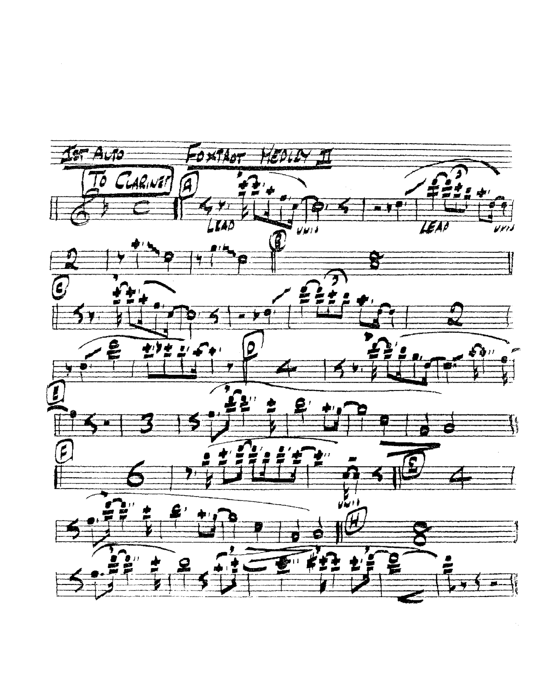 Foxtrot Medley II (J.Farley)