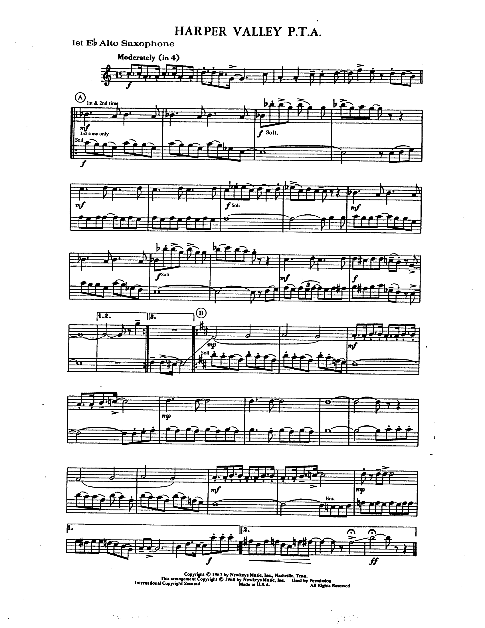 Harper Valley (Fox-Trot)