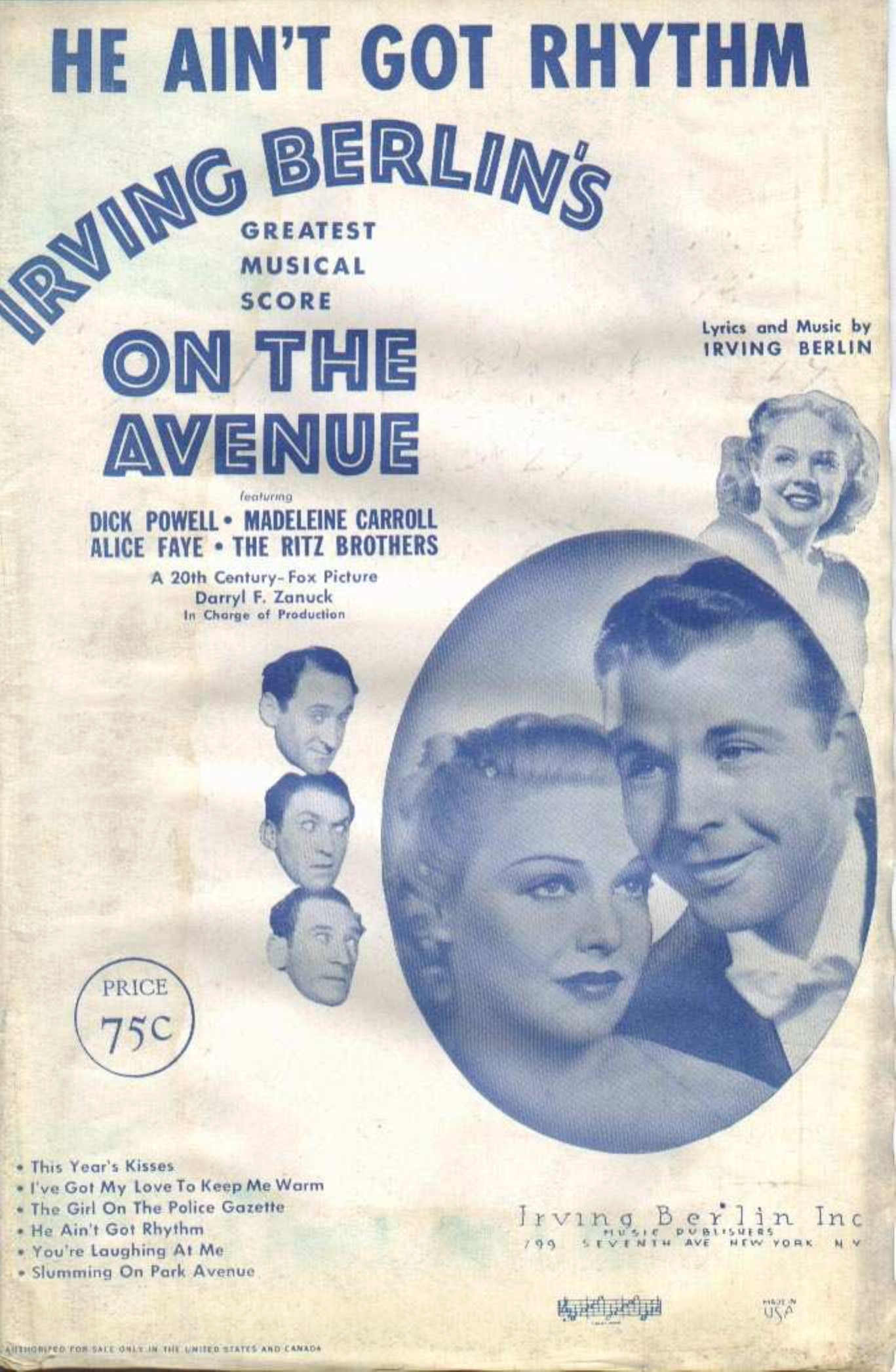 He Ain't Got Rhythm (J.Mason)