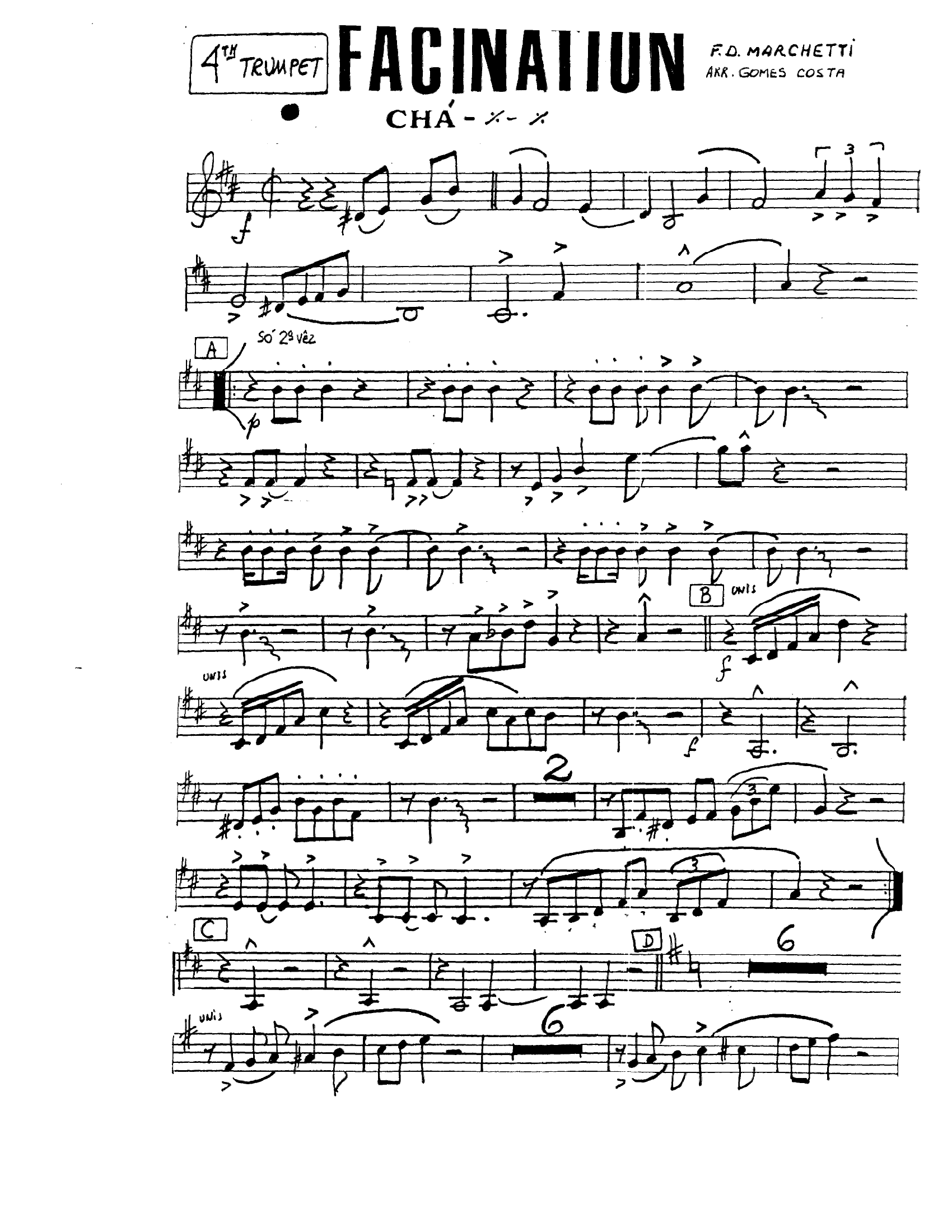 Fascination (G.Costa) Cha-Cha