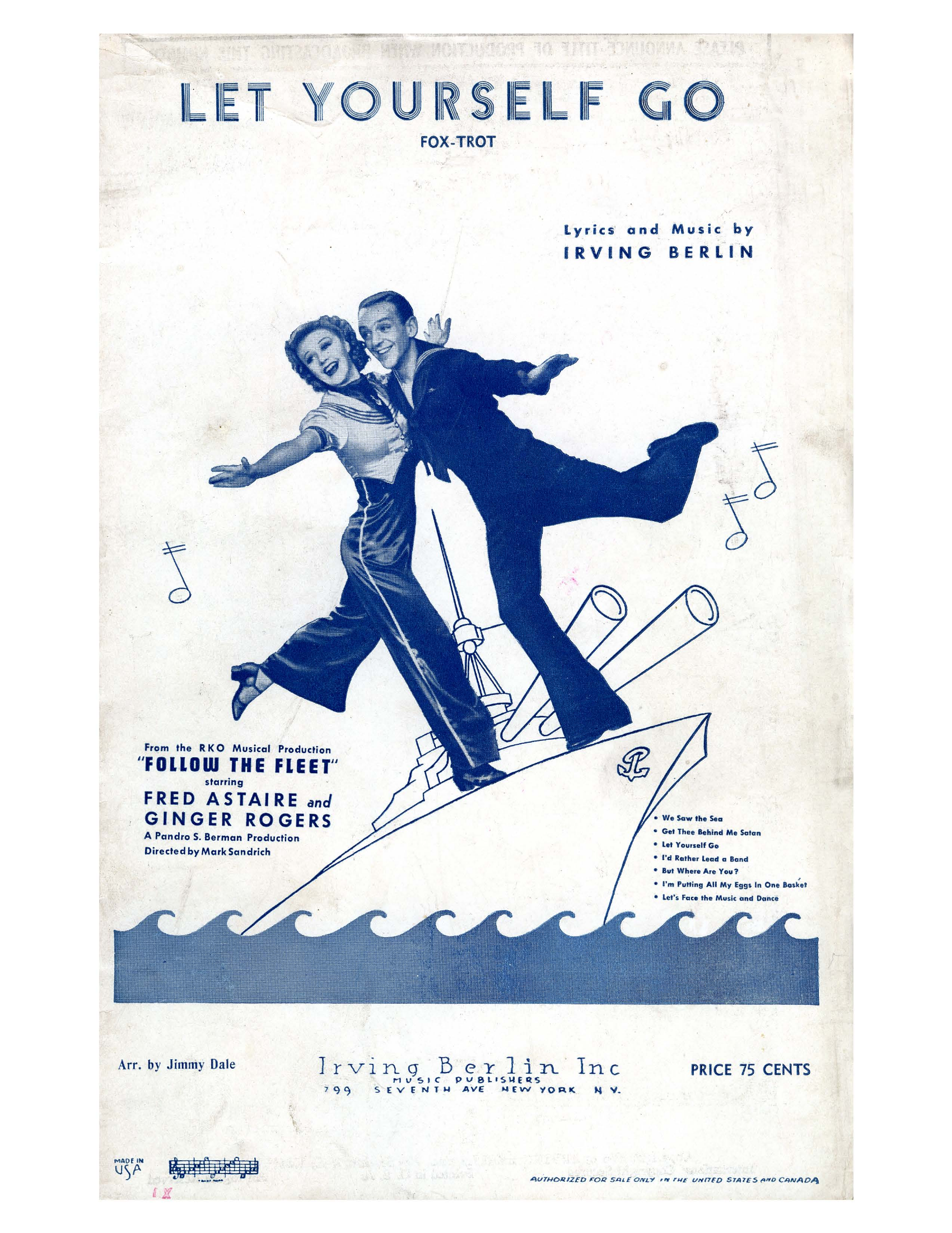 Let Yourself Go (J.Dale) - Violins - Foxtrot