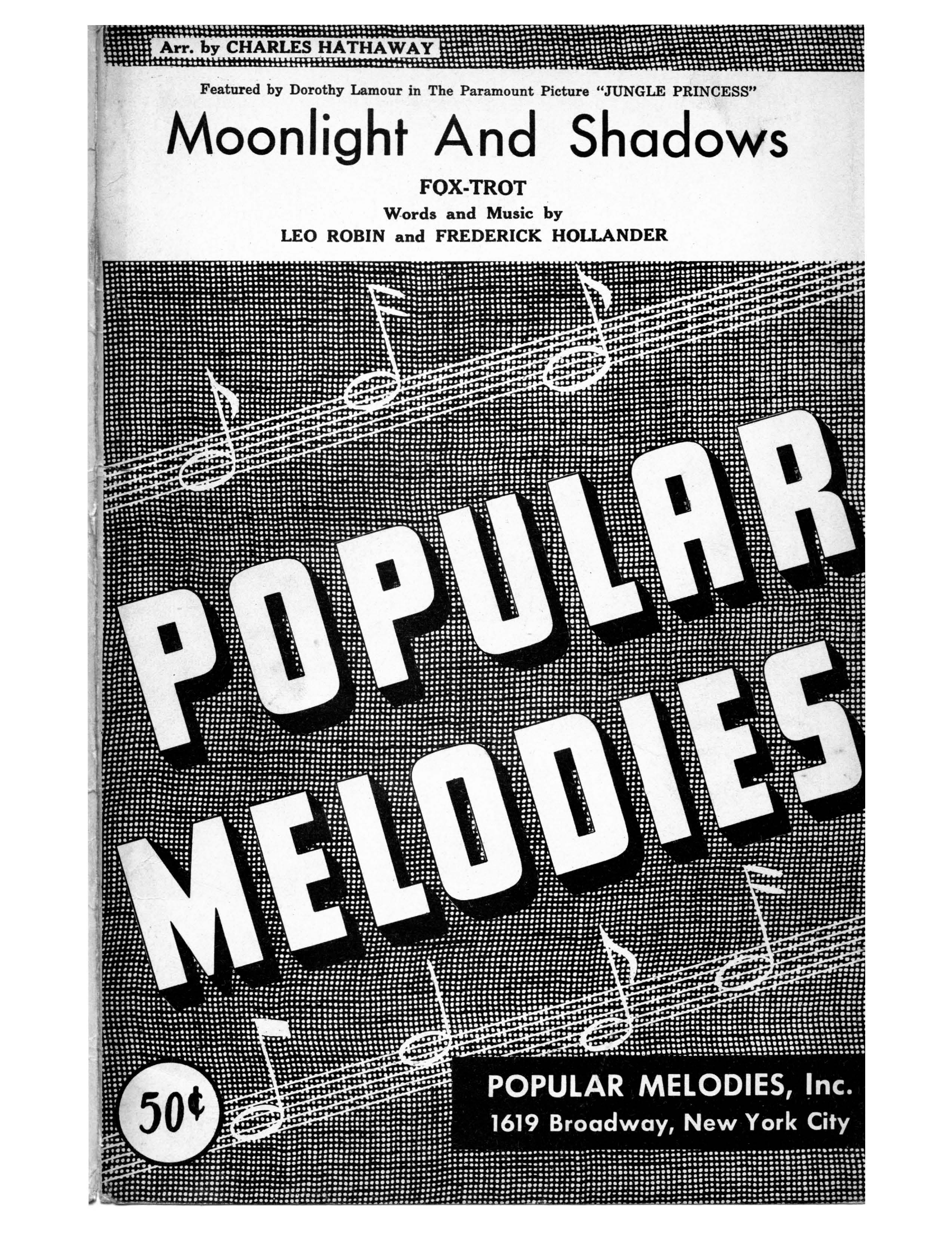 Moonlight And Shadows (C.Hathaway) - Vocal Trio - Violins - Foxtrot