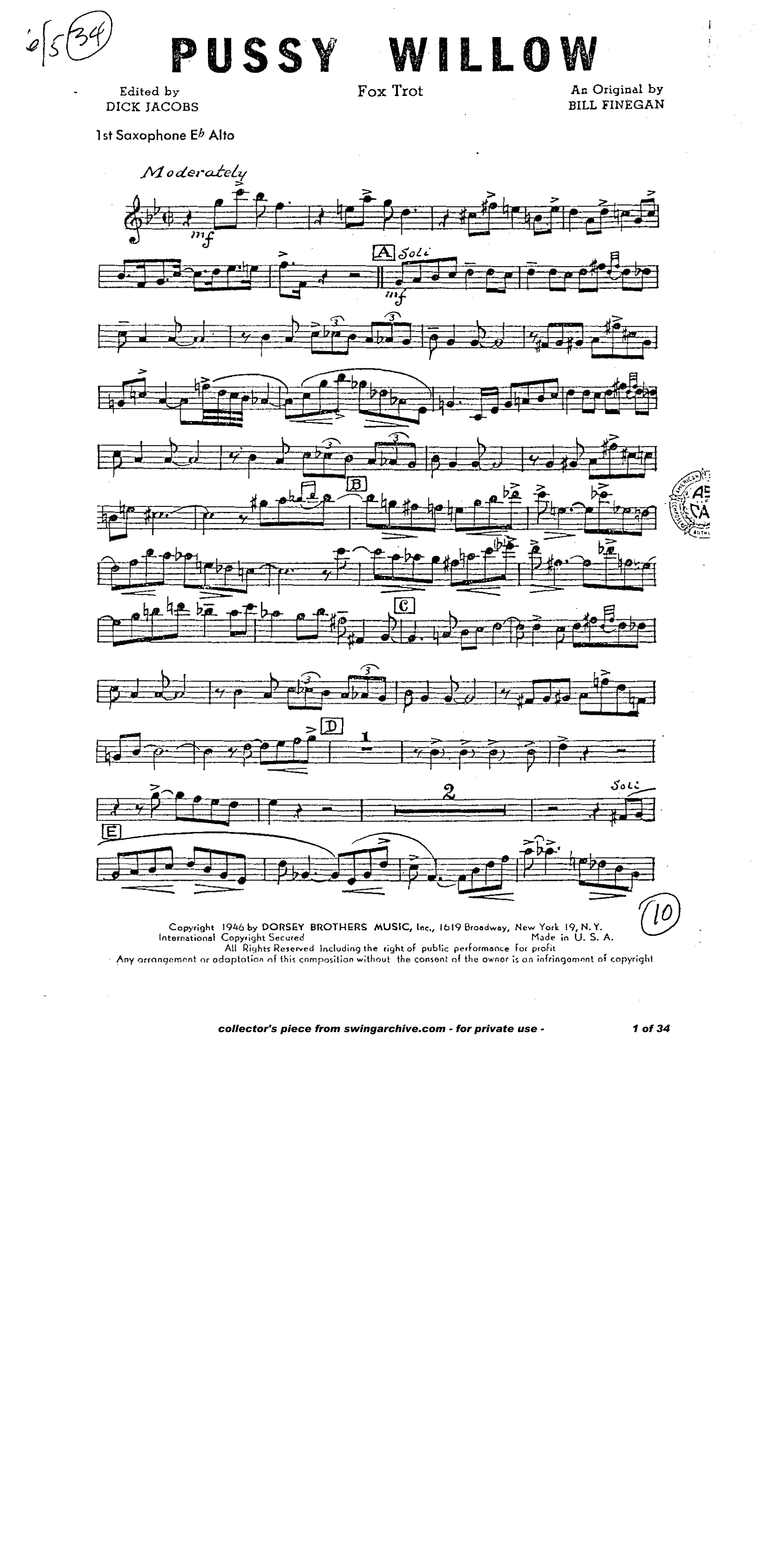 Pussy Willow (B.Finegan)