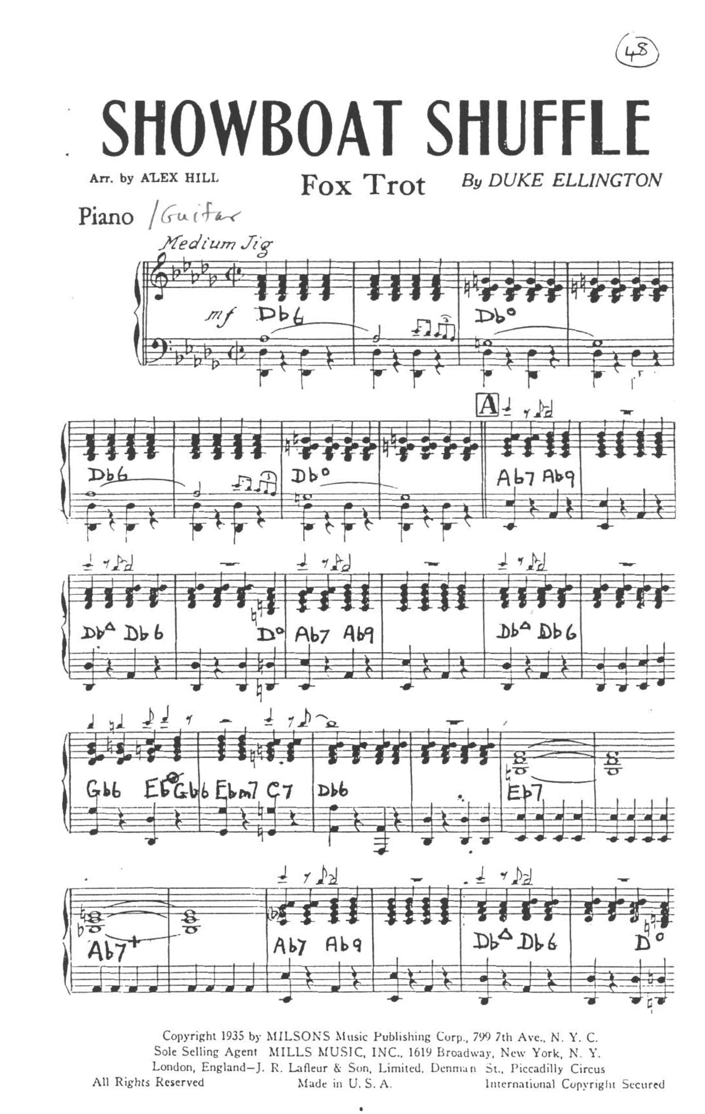 Showboat Shuffle (D.Ellington)