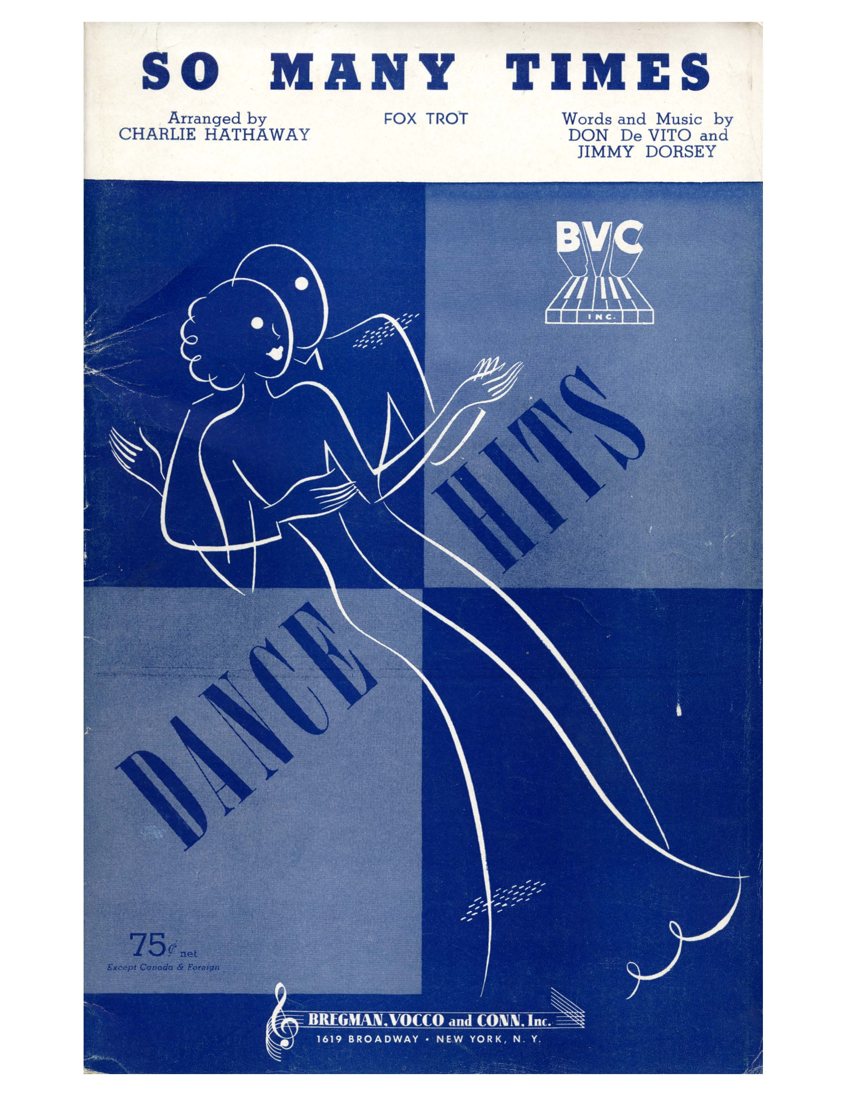 So Many Times - Charlie Hathaway - Foxtrot