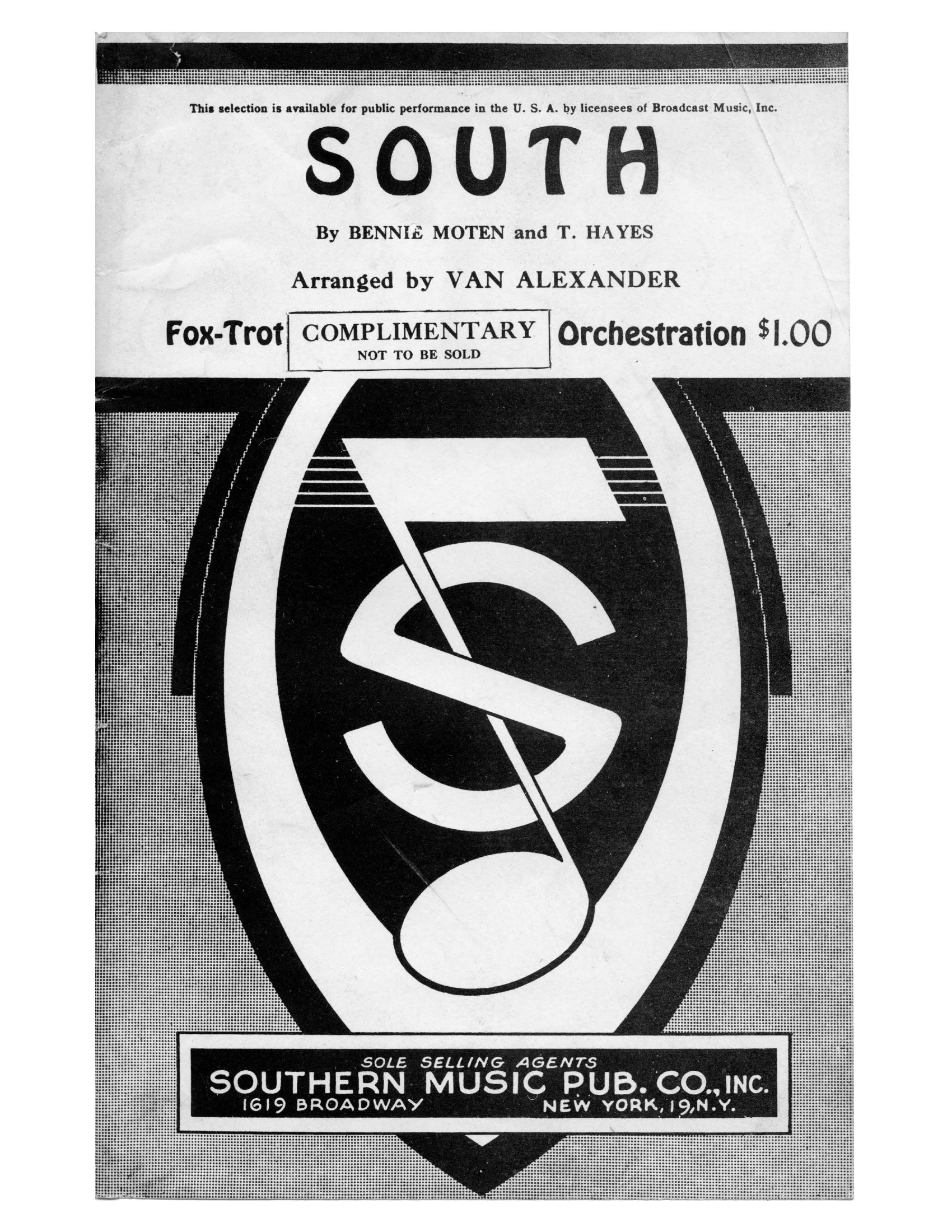 South (Van Alexander) Foxtrot