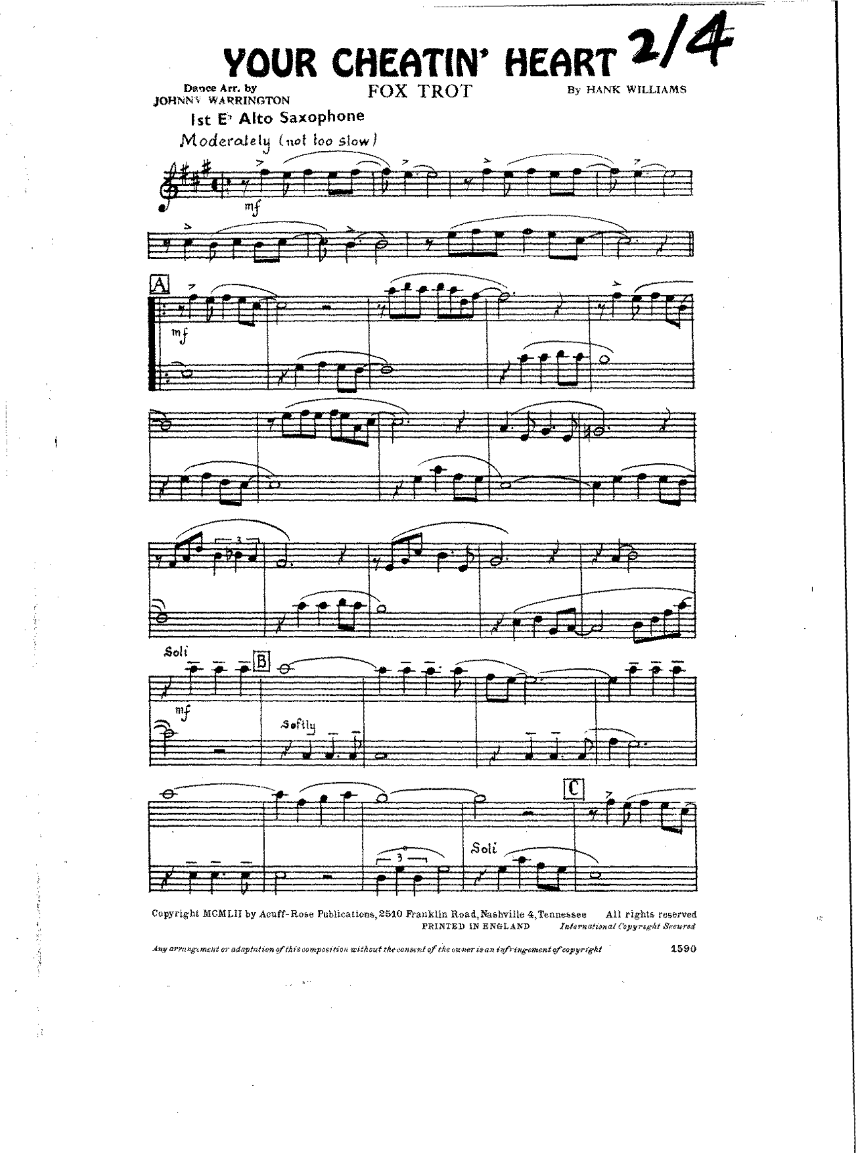 Stormy Weather (J.Warrington)