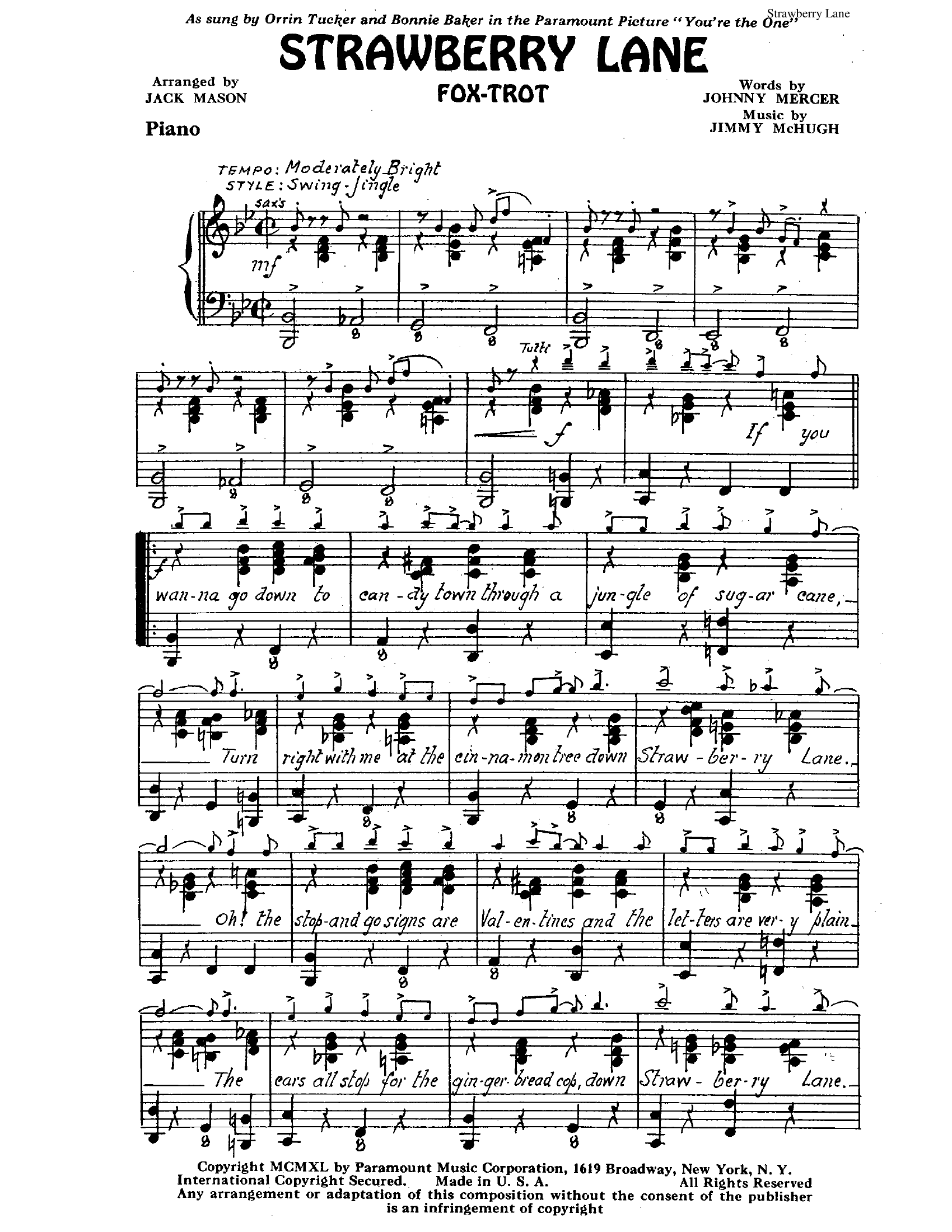 Strawberry Lane (J.Mason)