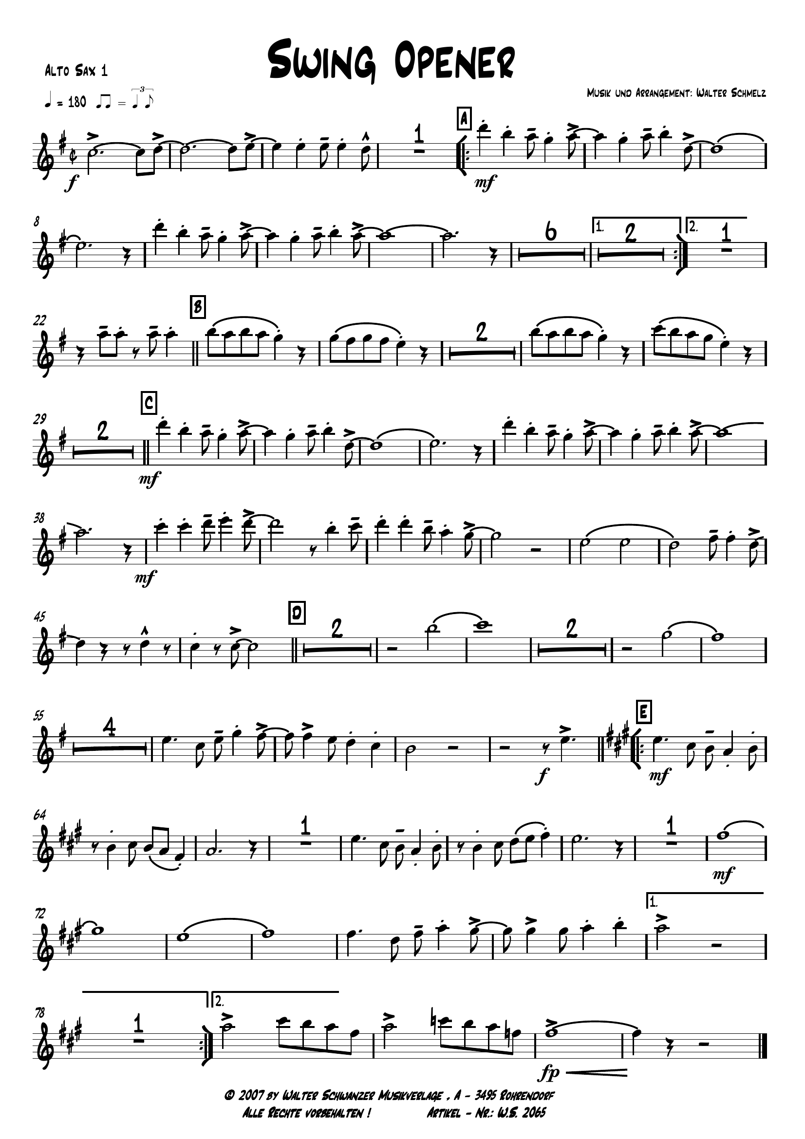 Swing Opener (Schmelz)