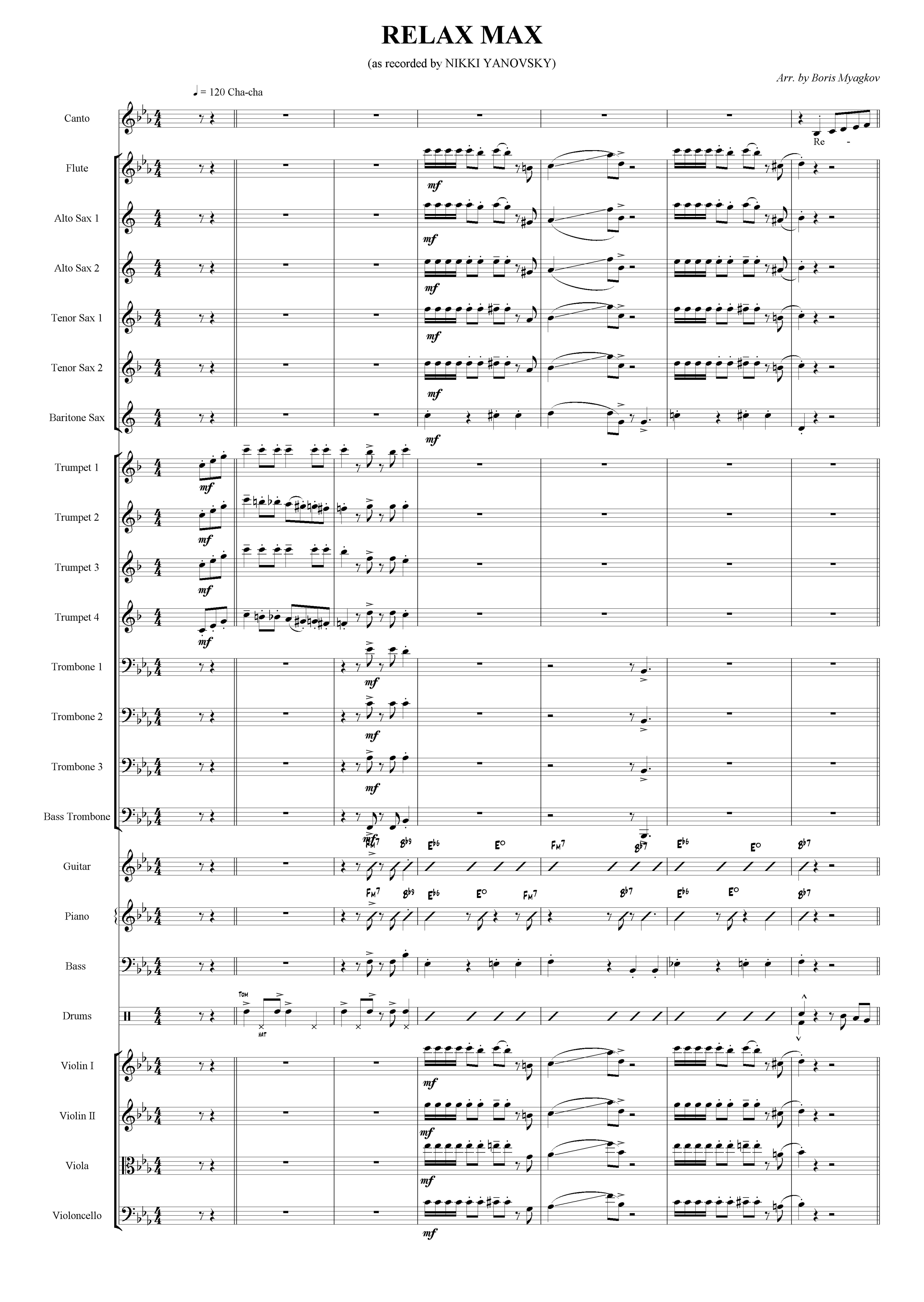 Relax Max (B.Myagkov) Cha Cha