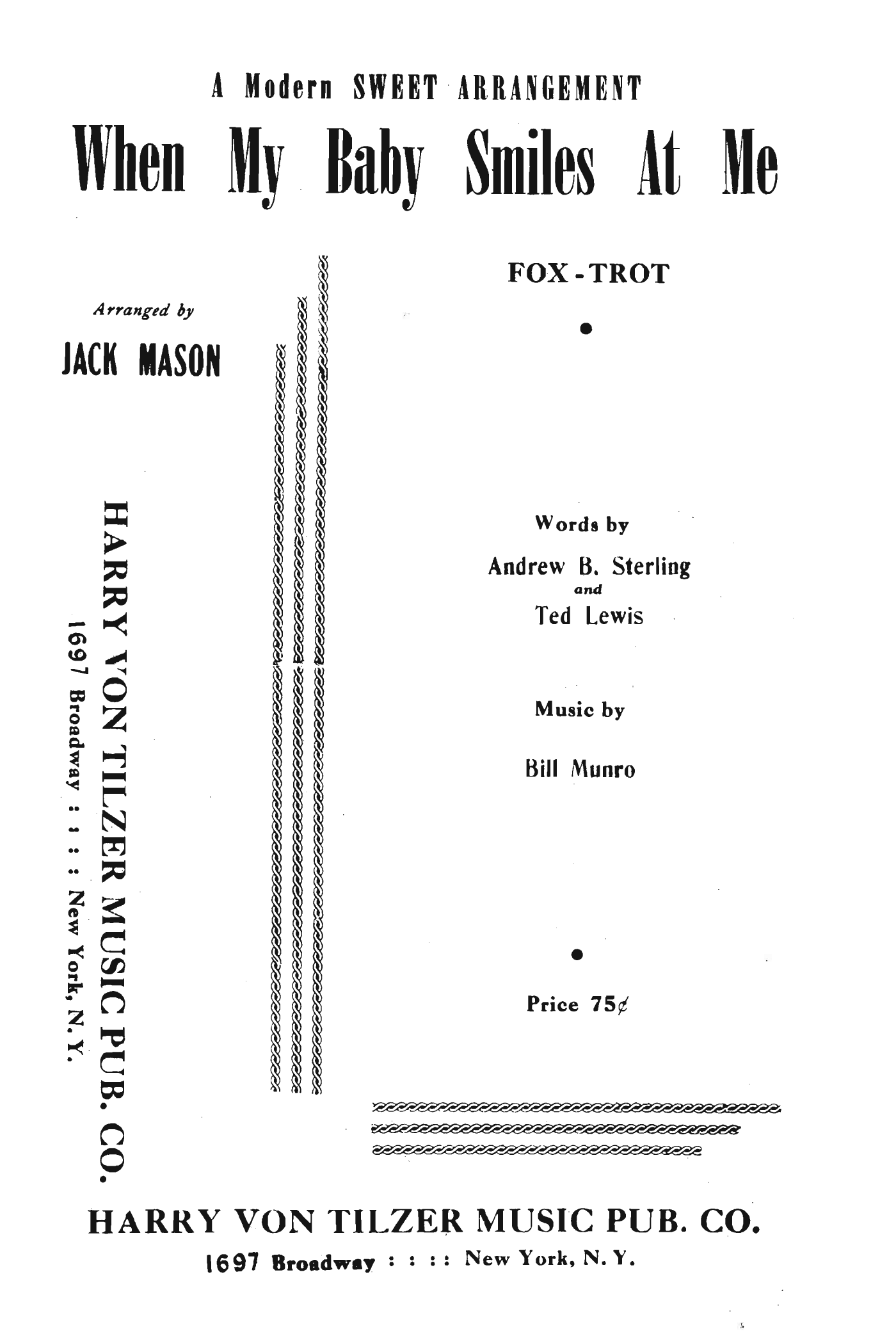 When My Baby Smiles At Me (Mason)