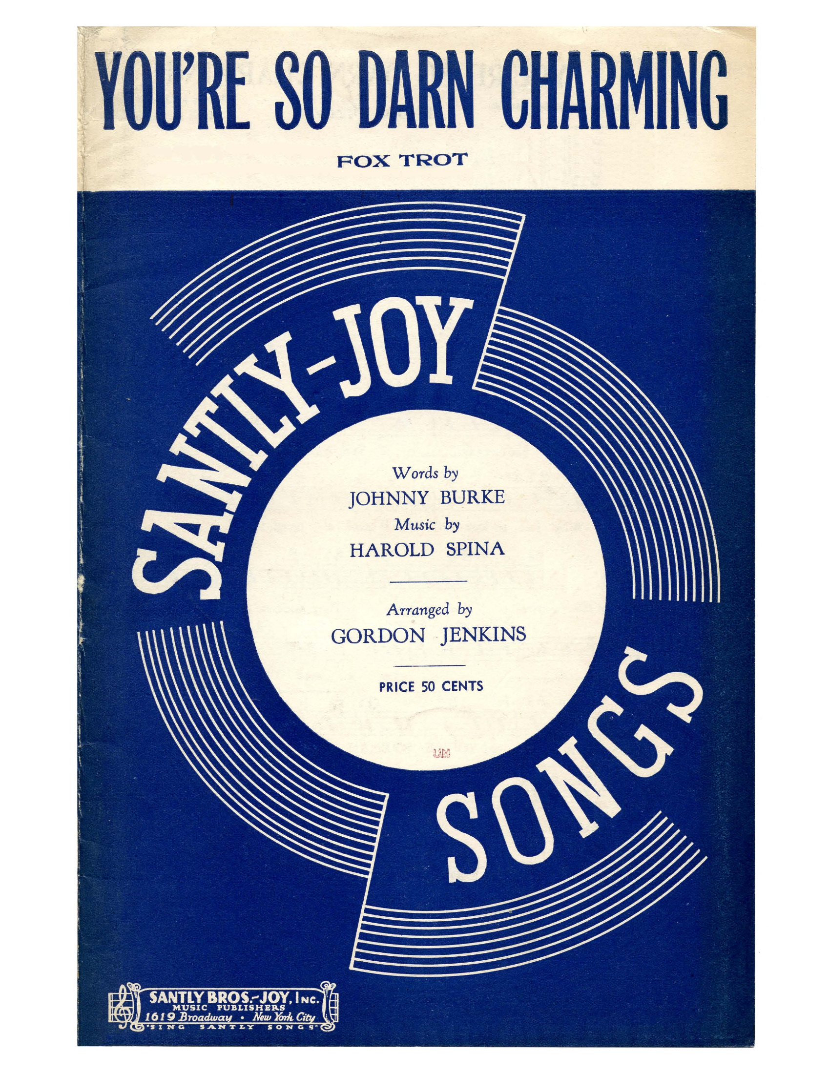 You're So Darn Charming (G.Jenkins) - Foxtrot