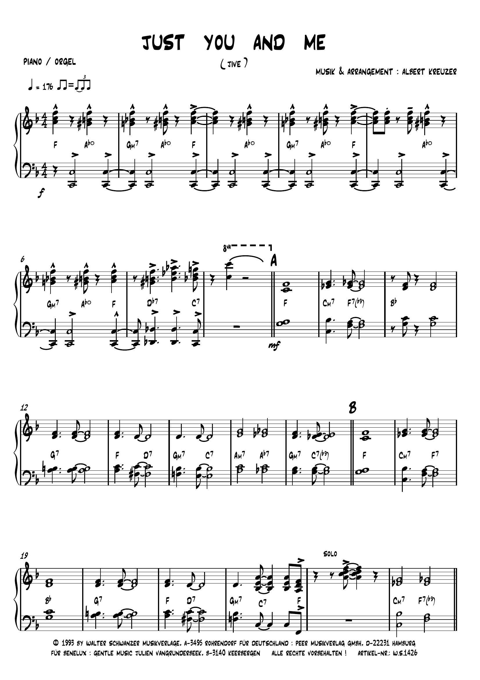 Just You And Me (Albert Kreuzer)