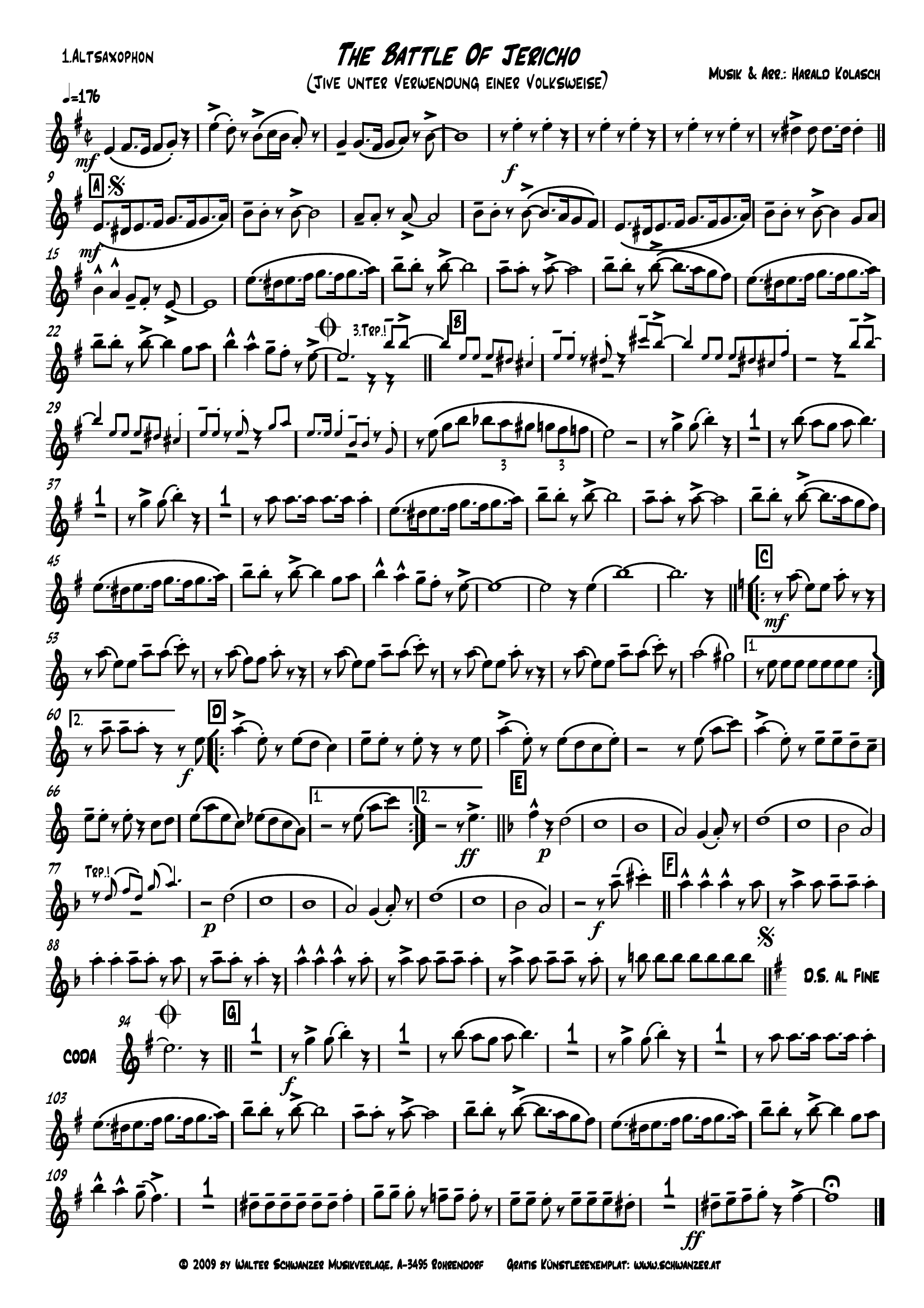 The Battle Of Jericho (H.Kolasch)