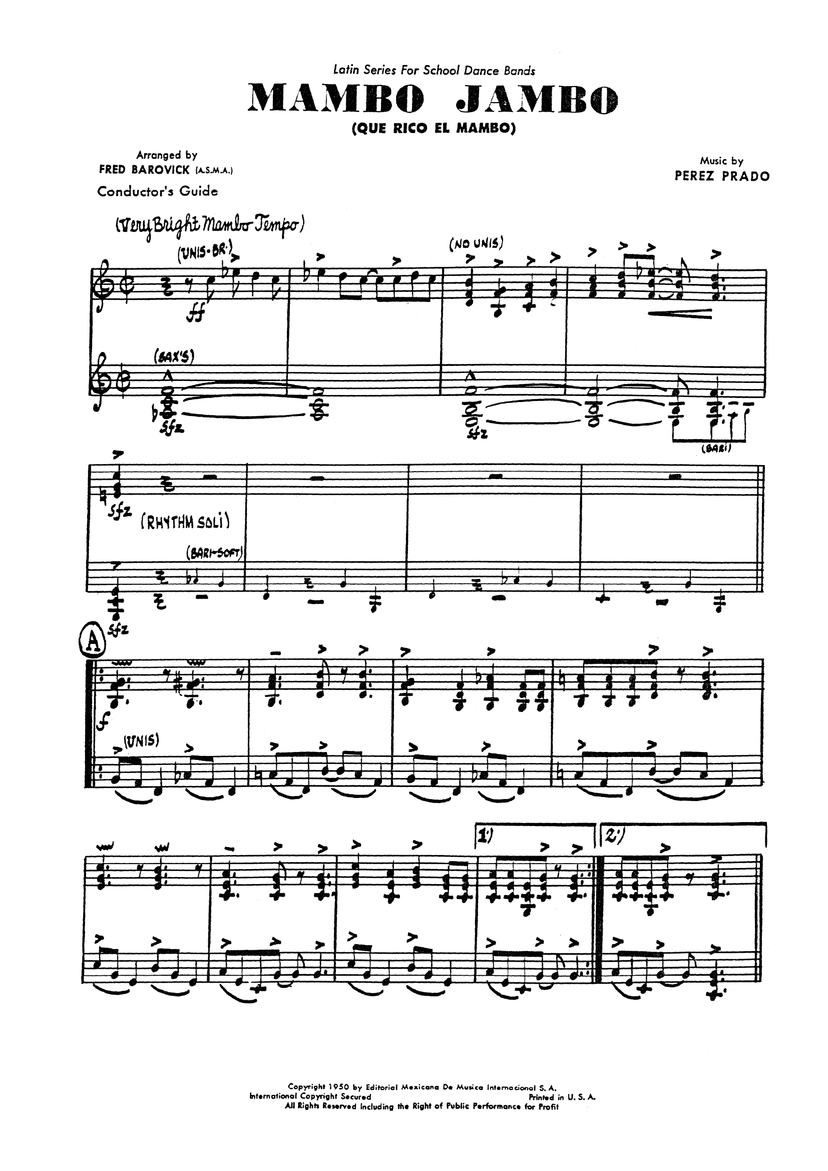 Mambo Jambo (F.Barovick)