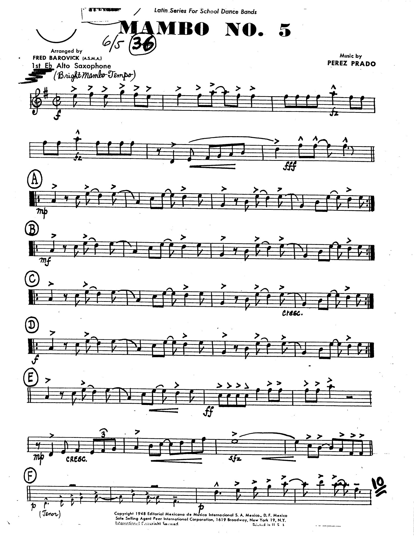 Mambo No.5 (F.Barovick) P.Prado