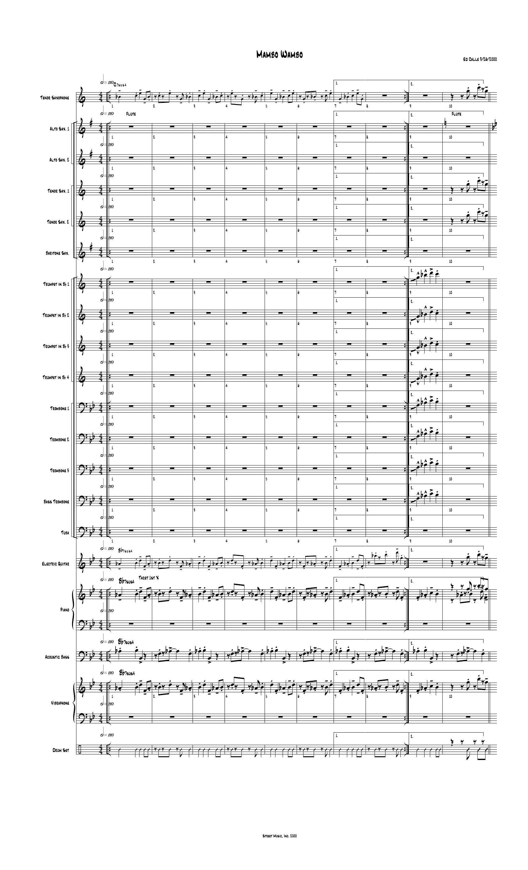 Mambo Wambo (E.Calle)