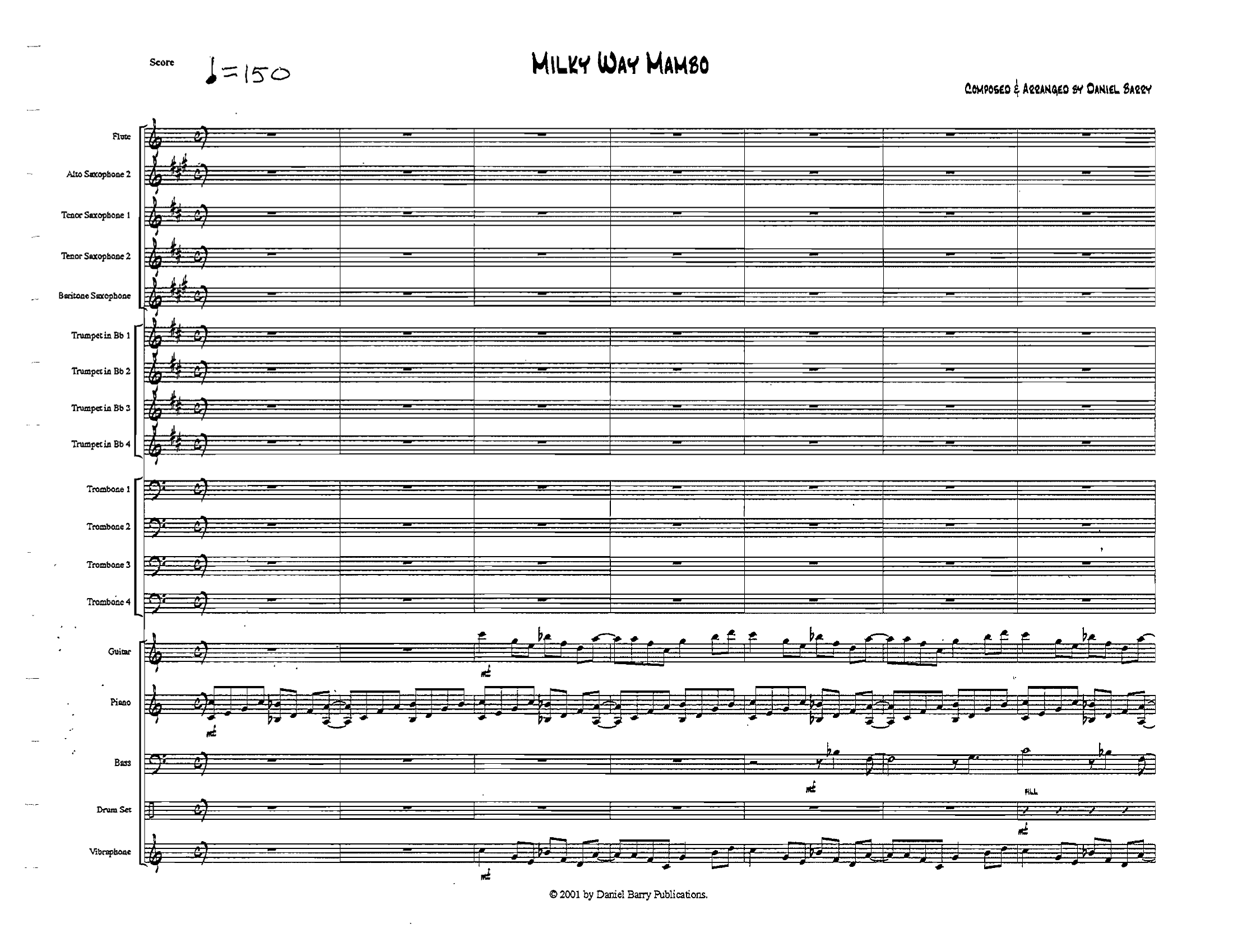 Milky Way Mambo (D.Barry)