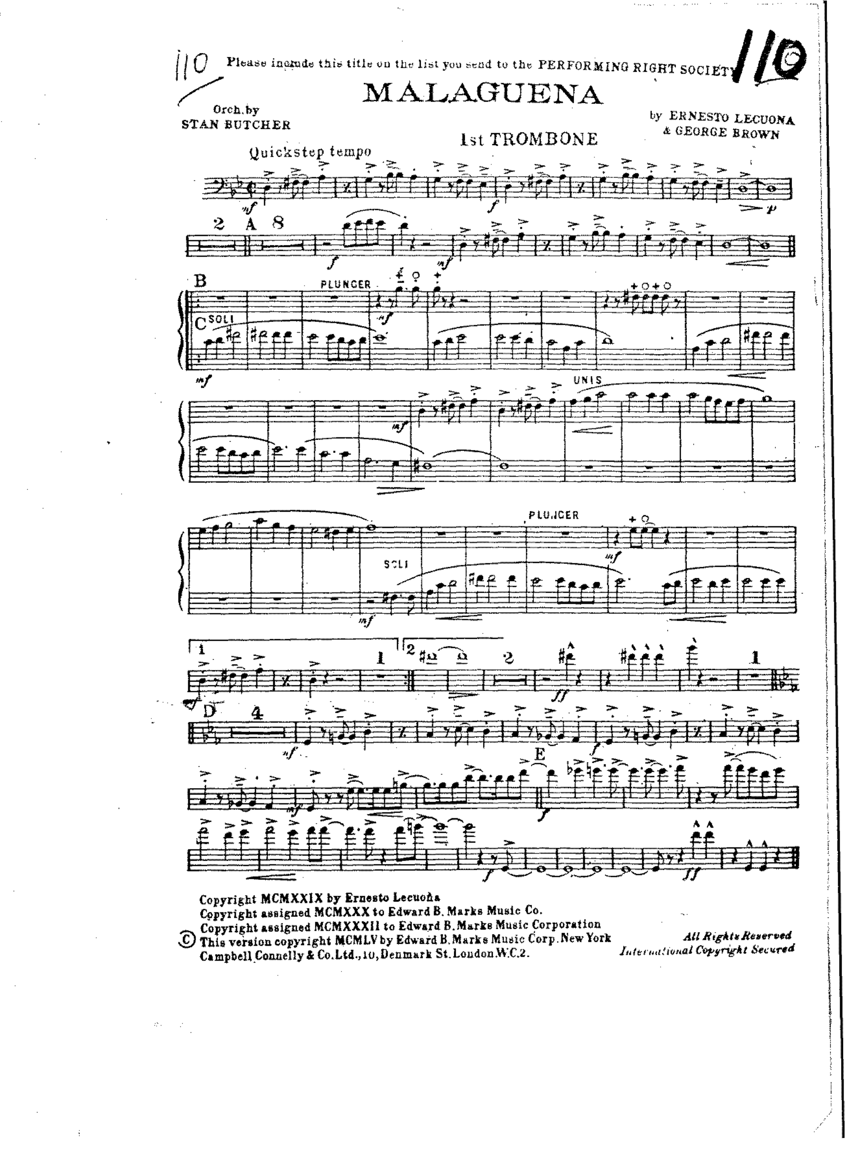 Malaguena (S.Butcher)