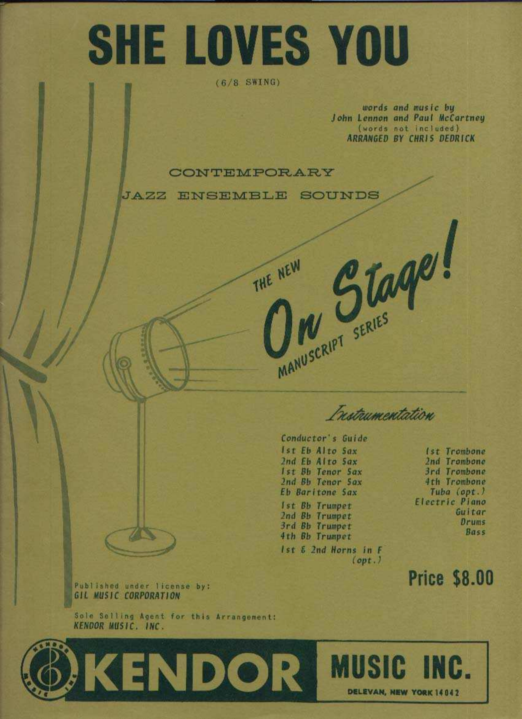 She Loves You (C.Dedrick) Beatles