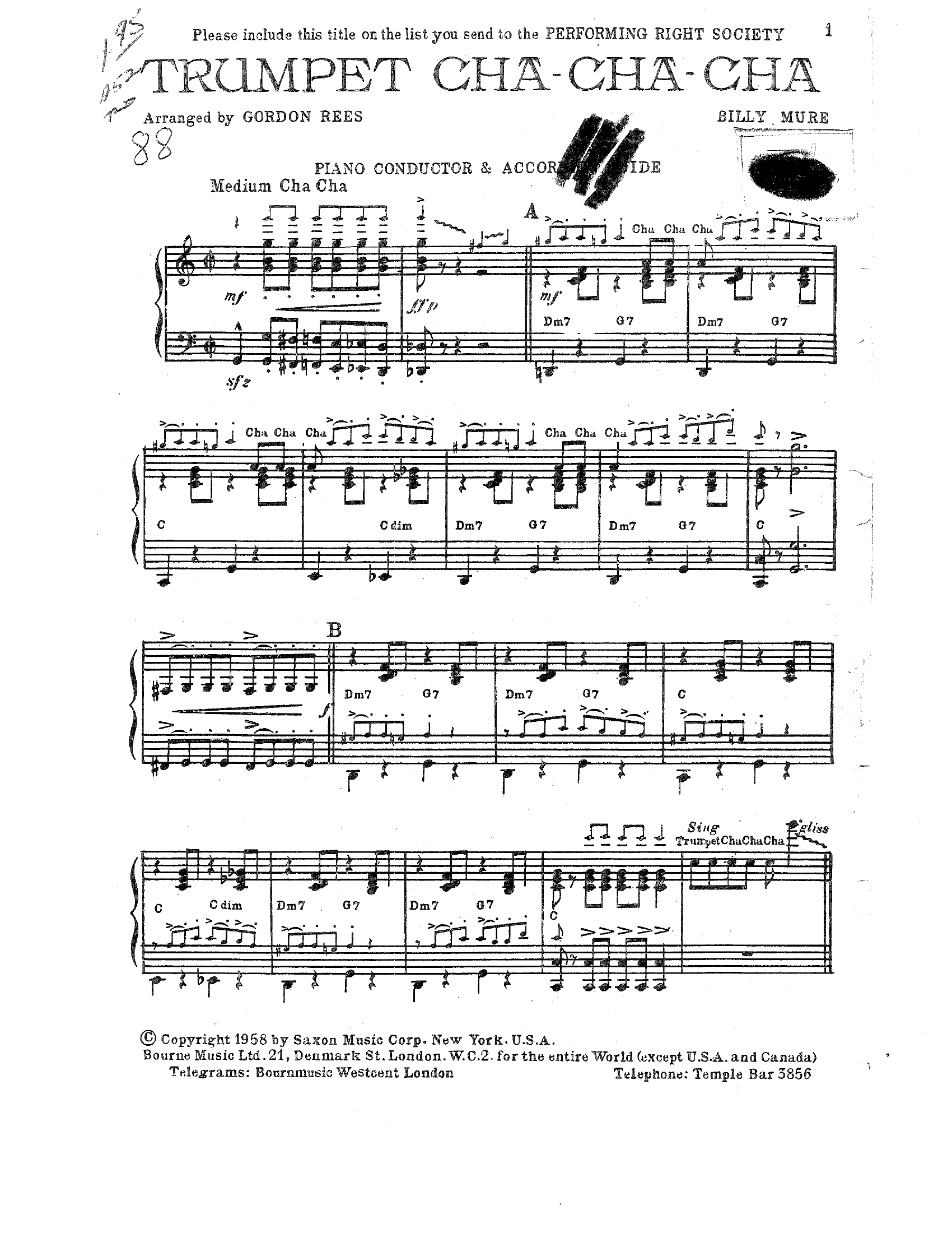 Trumpet Cha-Cha-Cha (G.Rees)