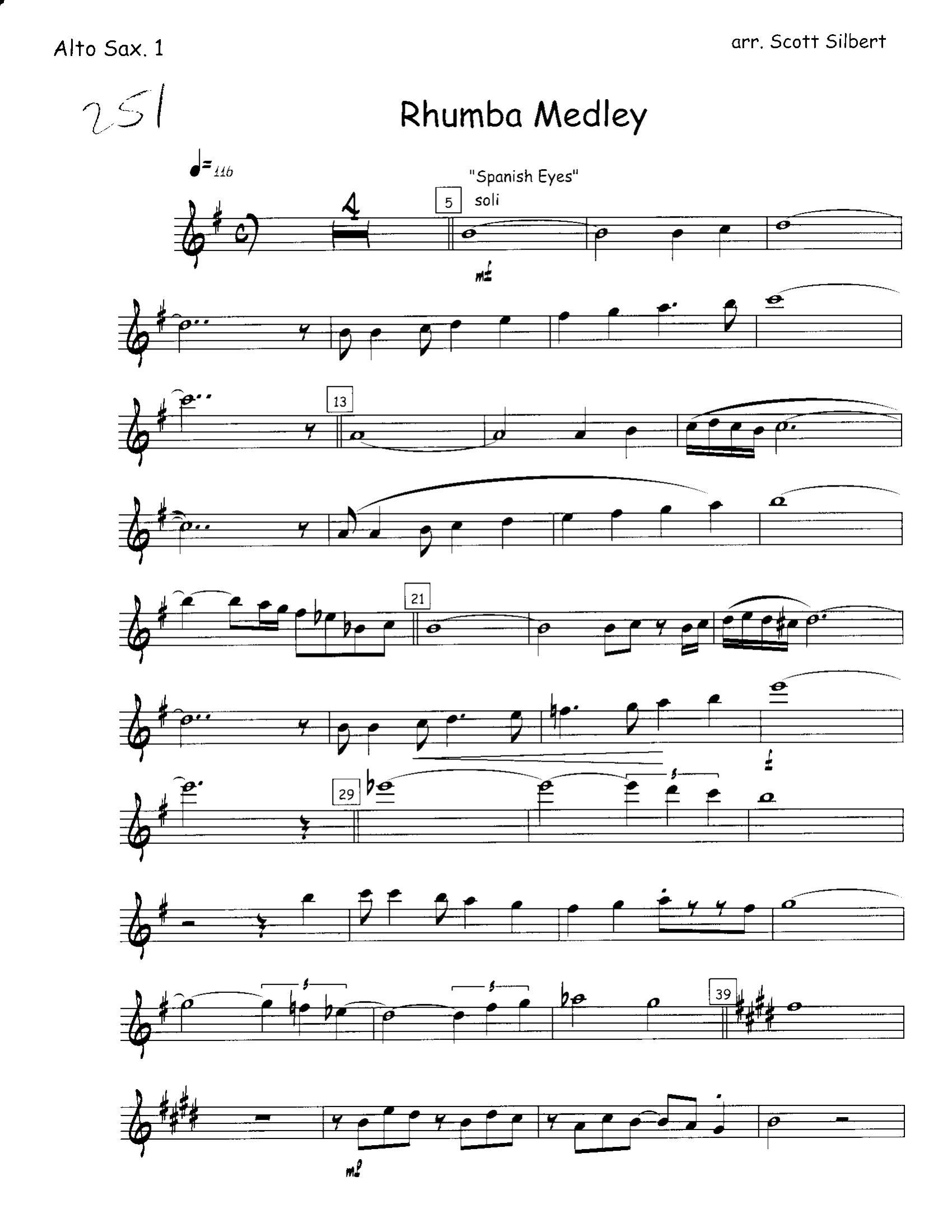 Rhumba Medley (S.Silbert)