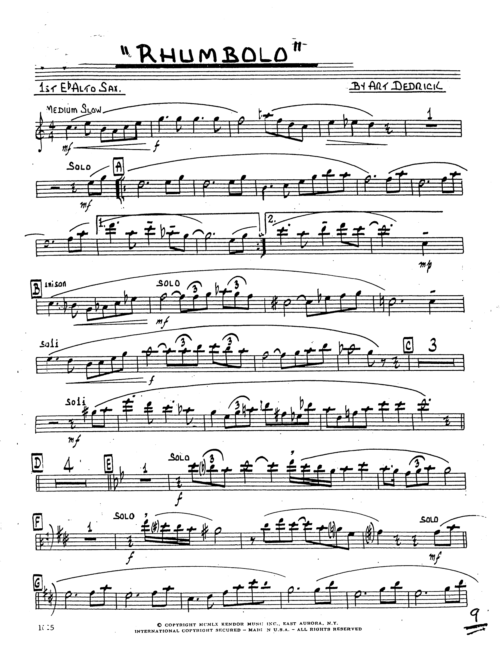 Rhumbolo (A.Dedrick)