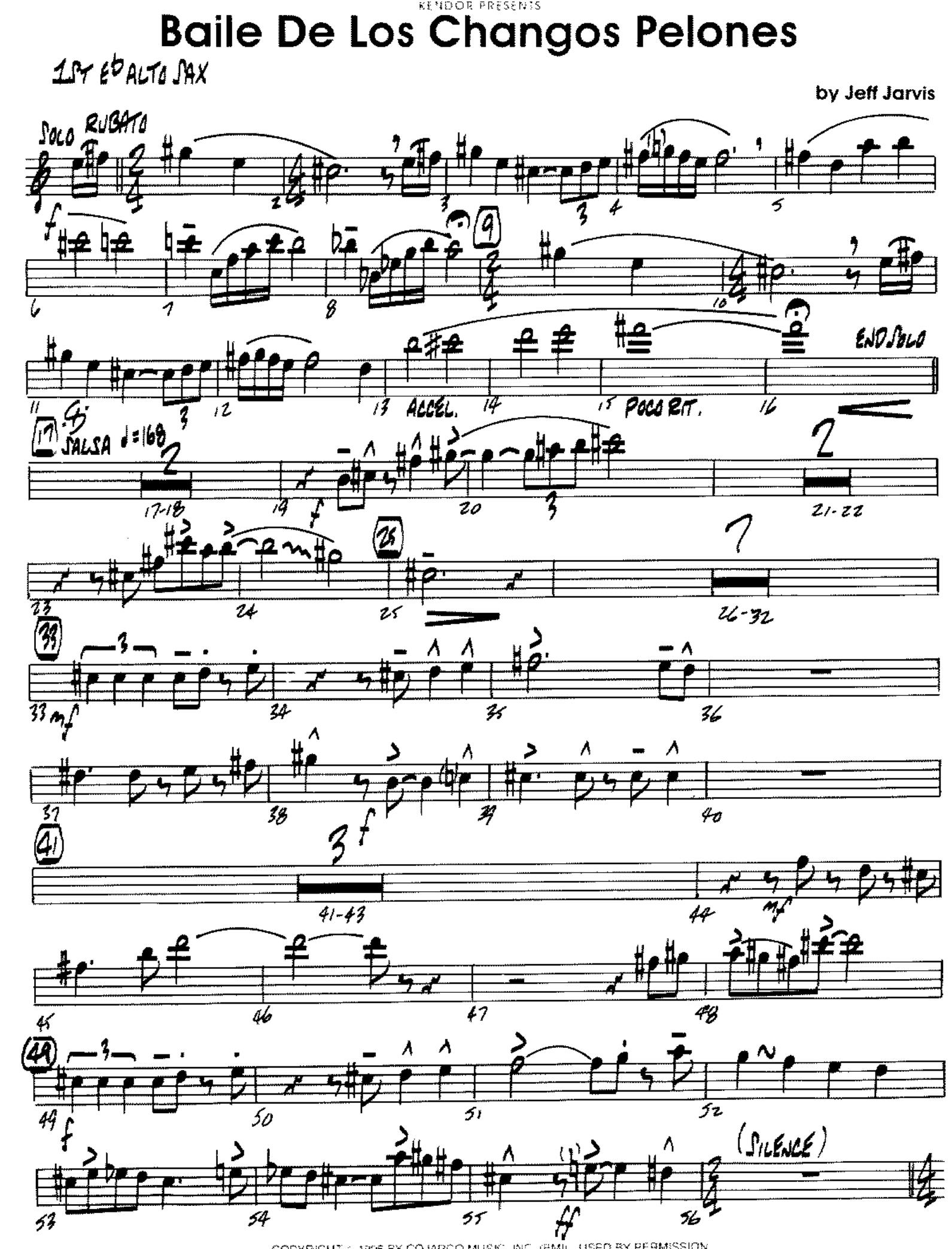 Baile De Los Changos Pelones (J.Jarvis) salsa