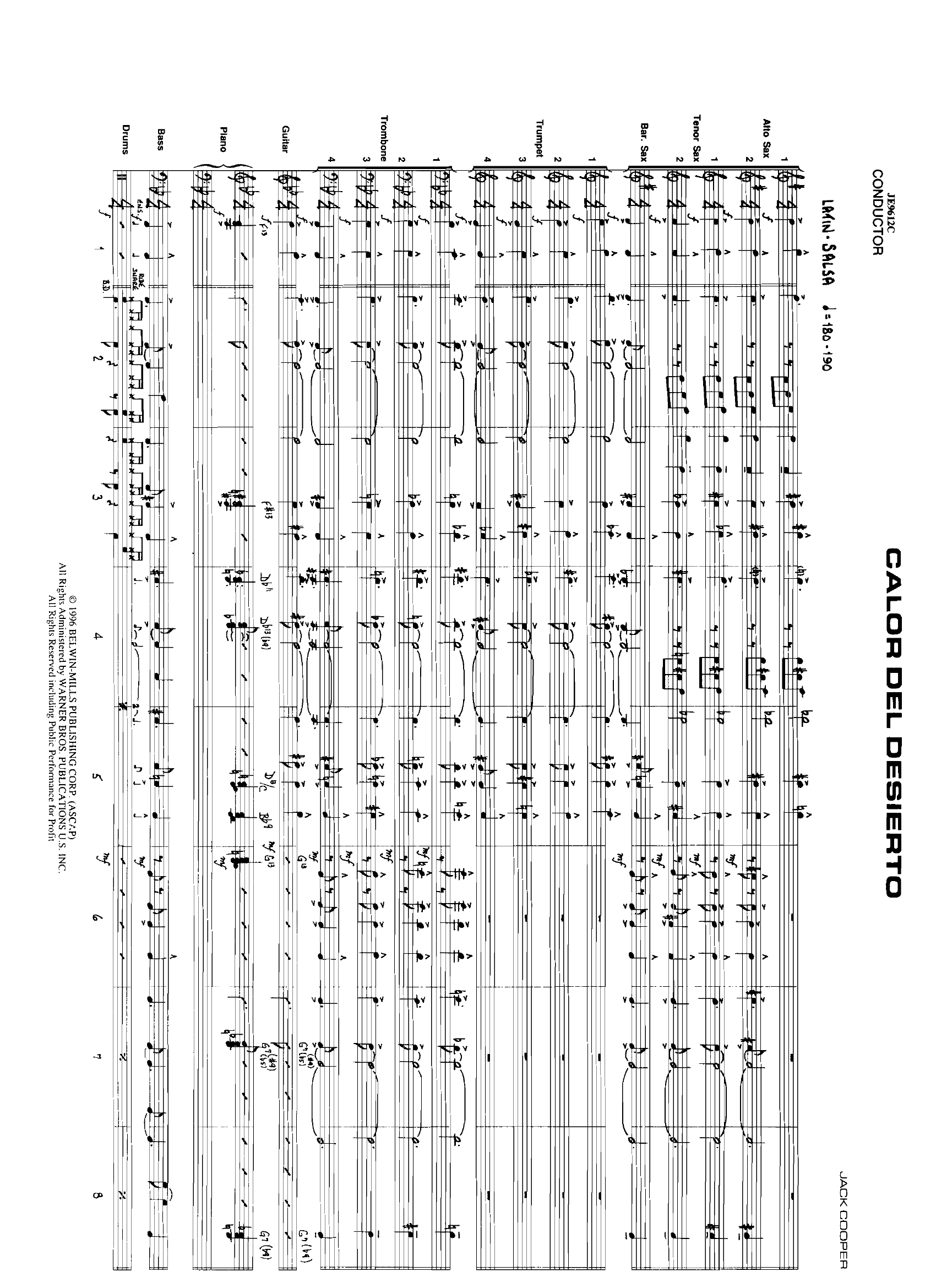 Calor Del Desierto (J.Cooper) salsa