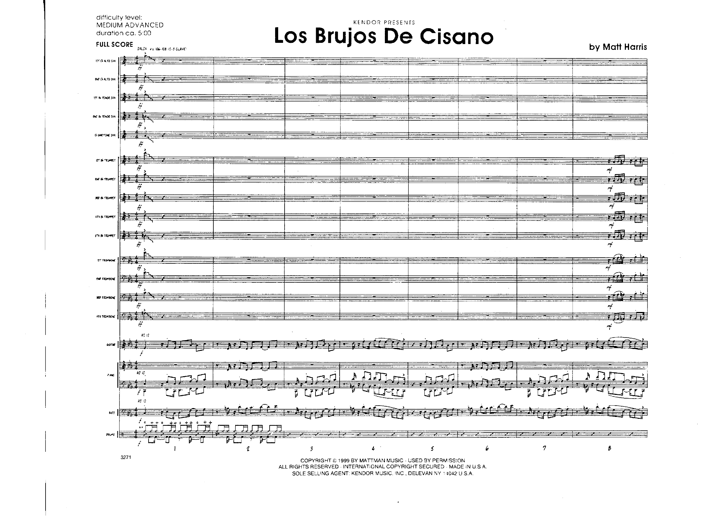 Los Brujos De Cisano (M.Harris) salsa