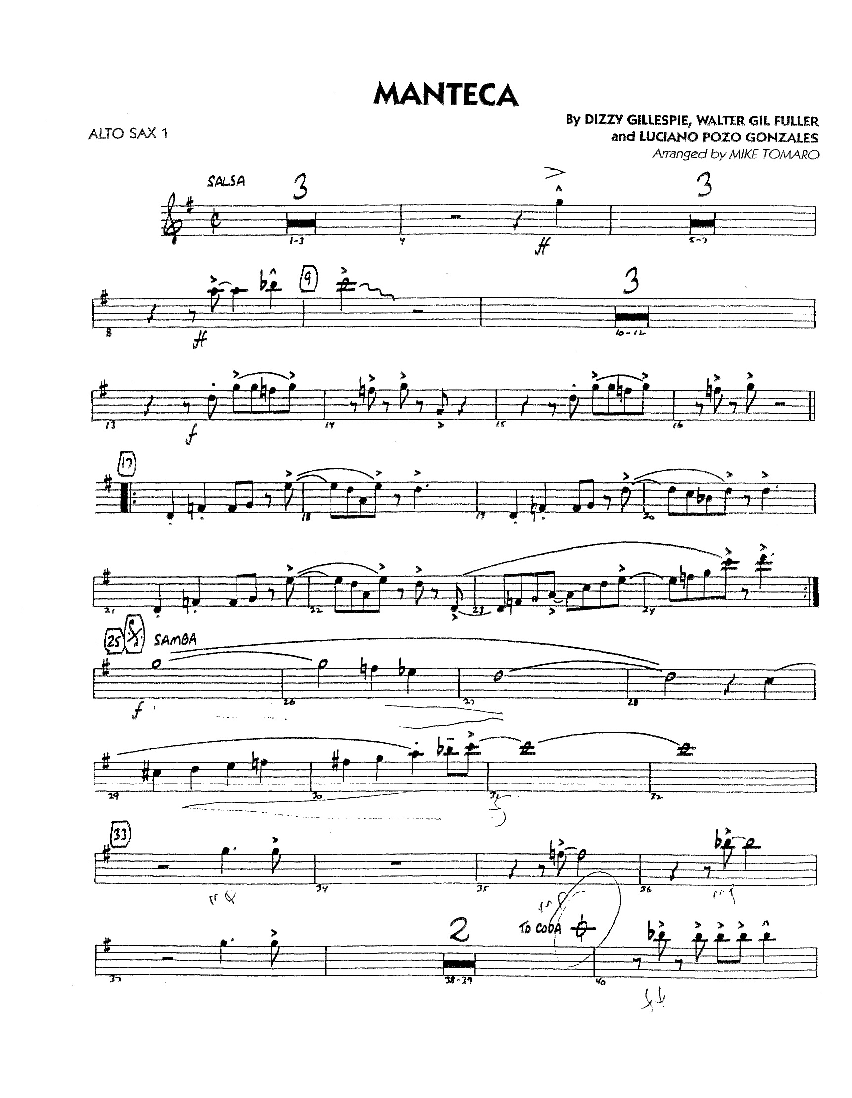 Manteca (M.Tomaro) salsa