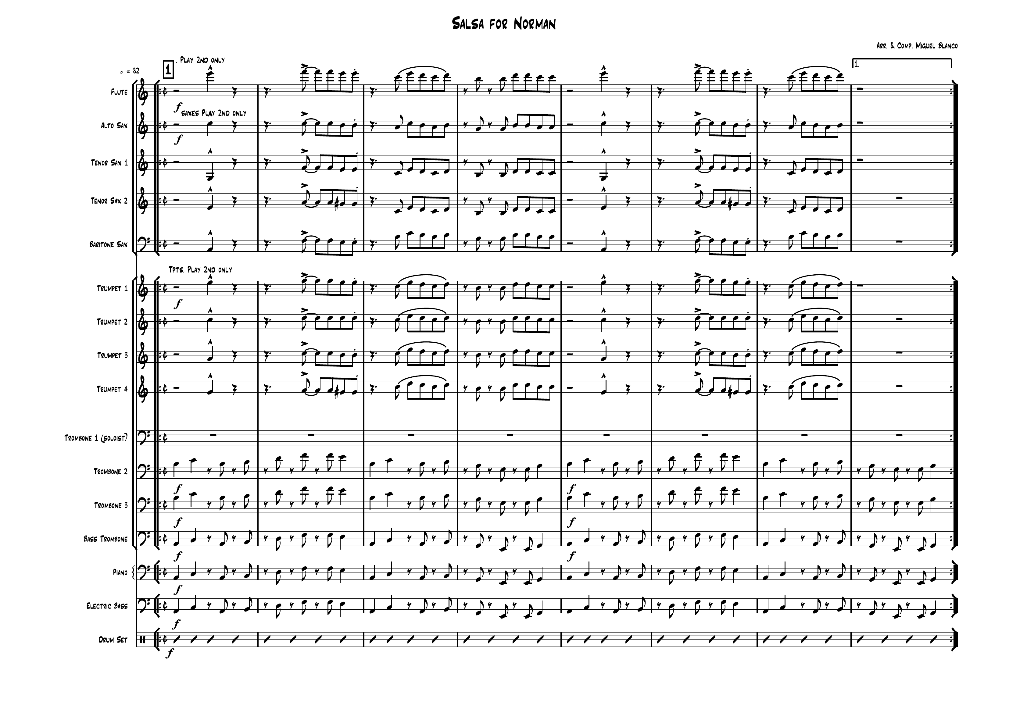 Salsa For Norman (M.Blanco)