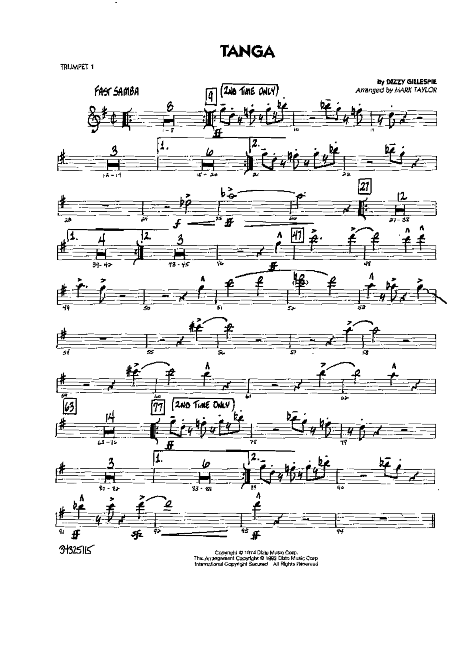 Tanga (M.Taylor) A.Sandoval